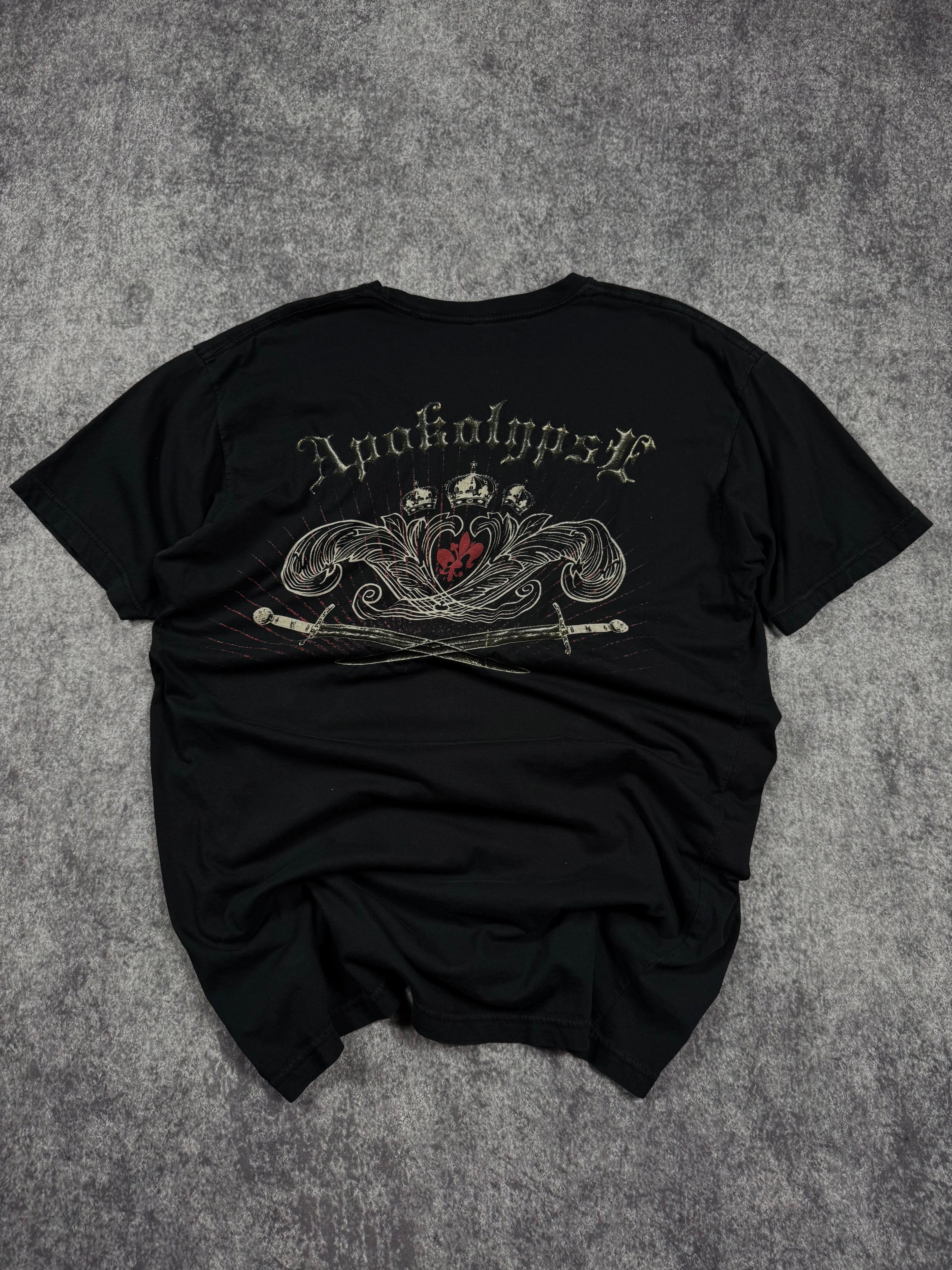 (rare) 2000s apokolypse chrome shirt (L)