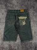 (rare) 2000s platinum fubu jorts (32)