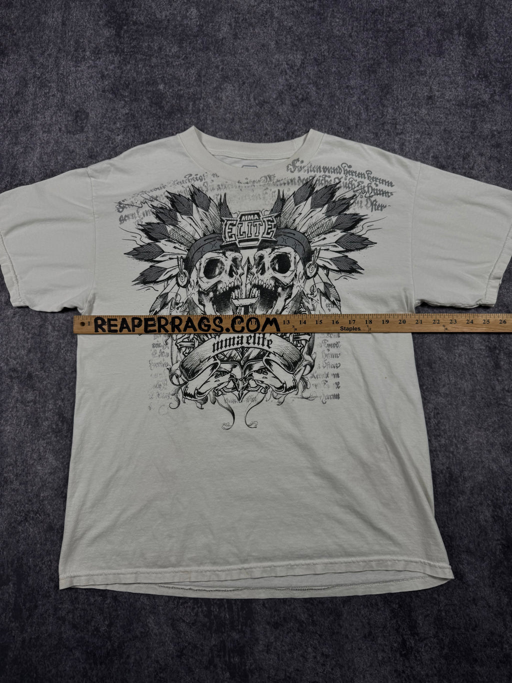 (rare) 2000s mma elite shirt (L)
