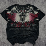 (rare) 2000s xzavier x buckle shirt (L)