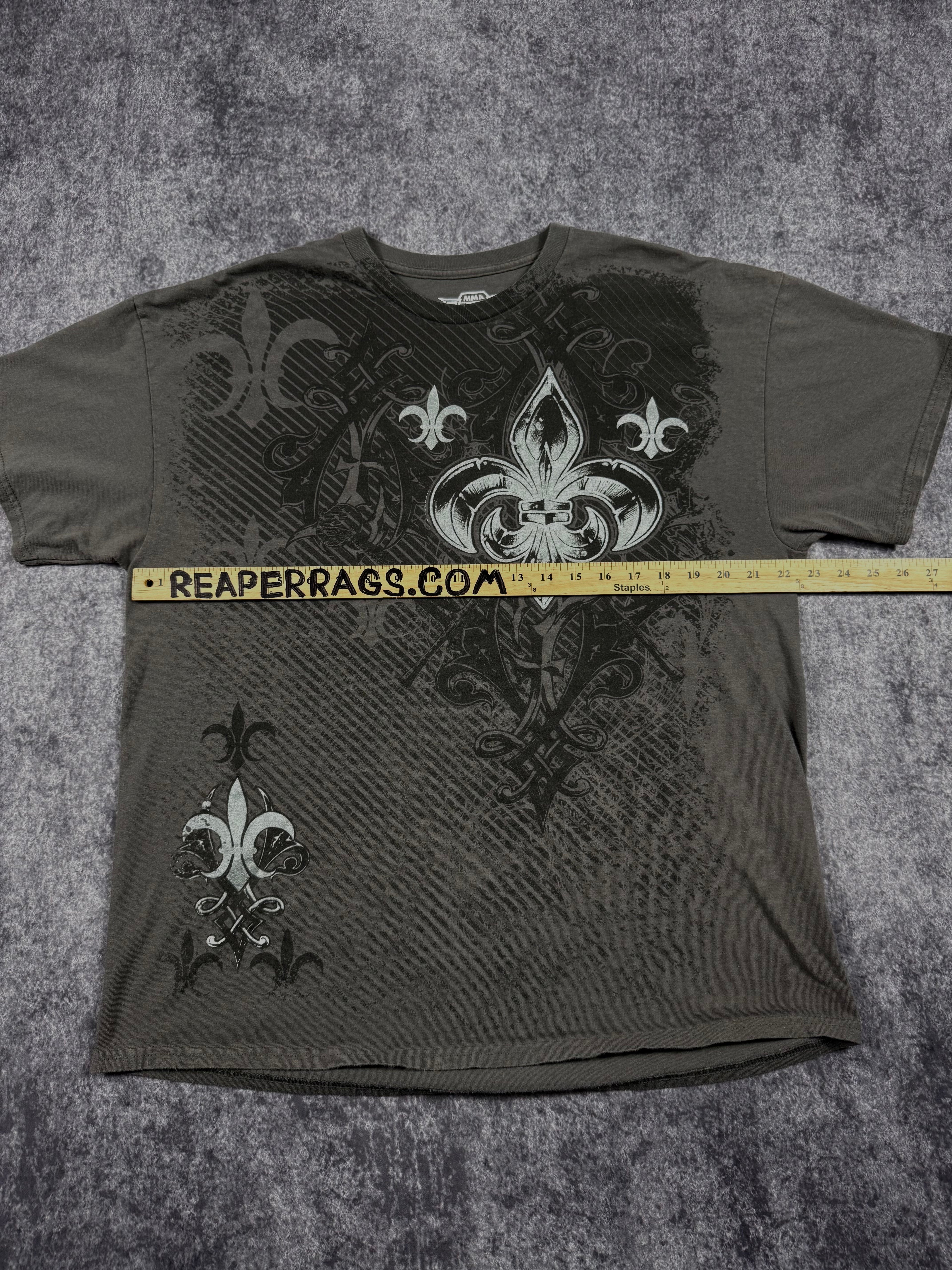 (rare) 2000s mma elite shirt (L)