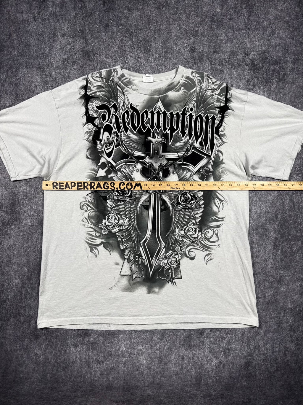 (RARE) 2000S REDEMPTION SHIRT (XXL)