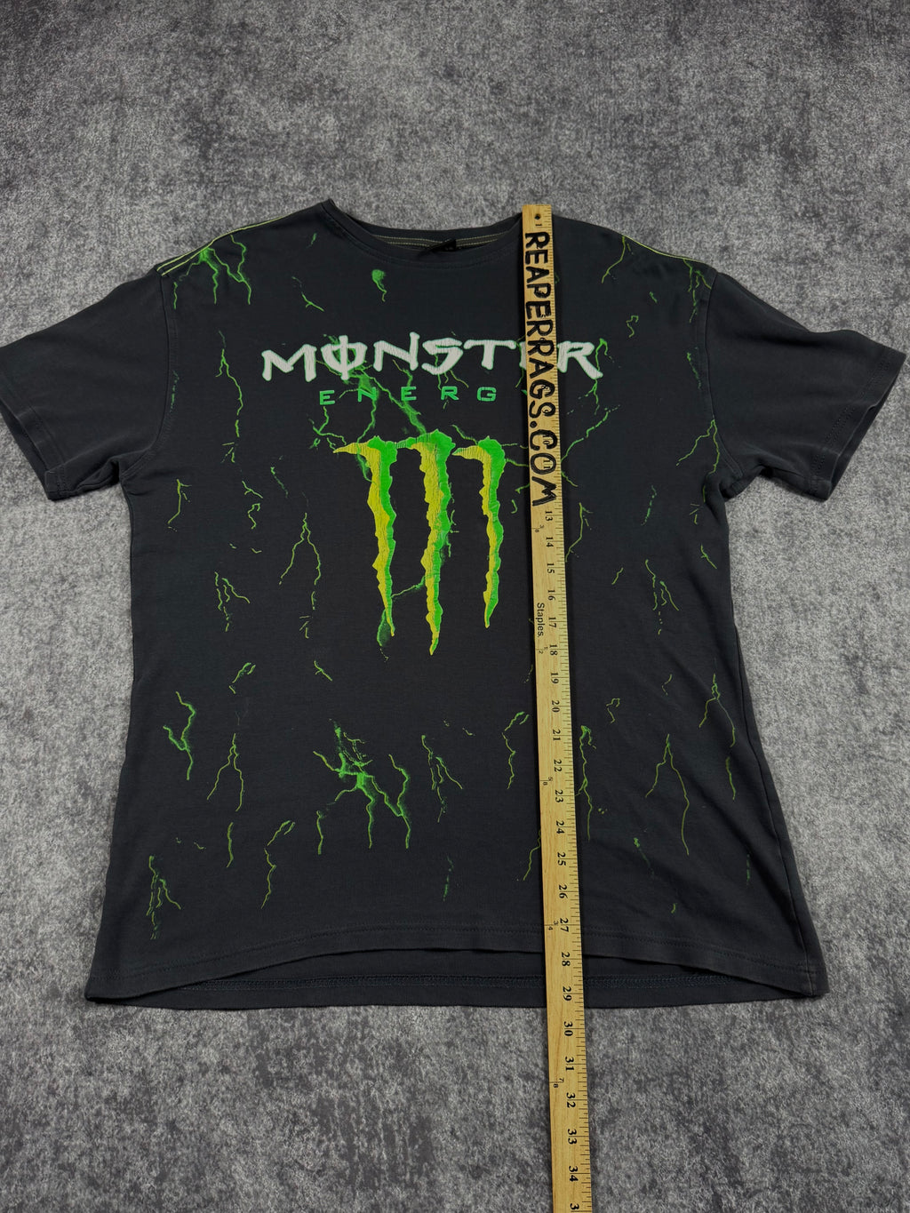 (rare) 2000s monster energy x dc shoes shirt (L)