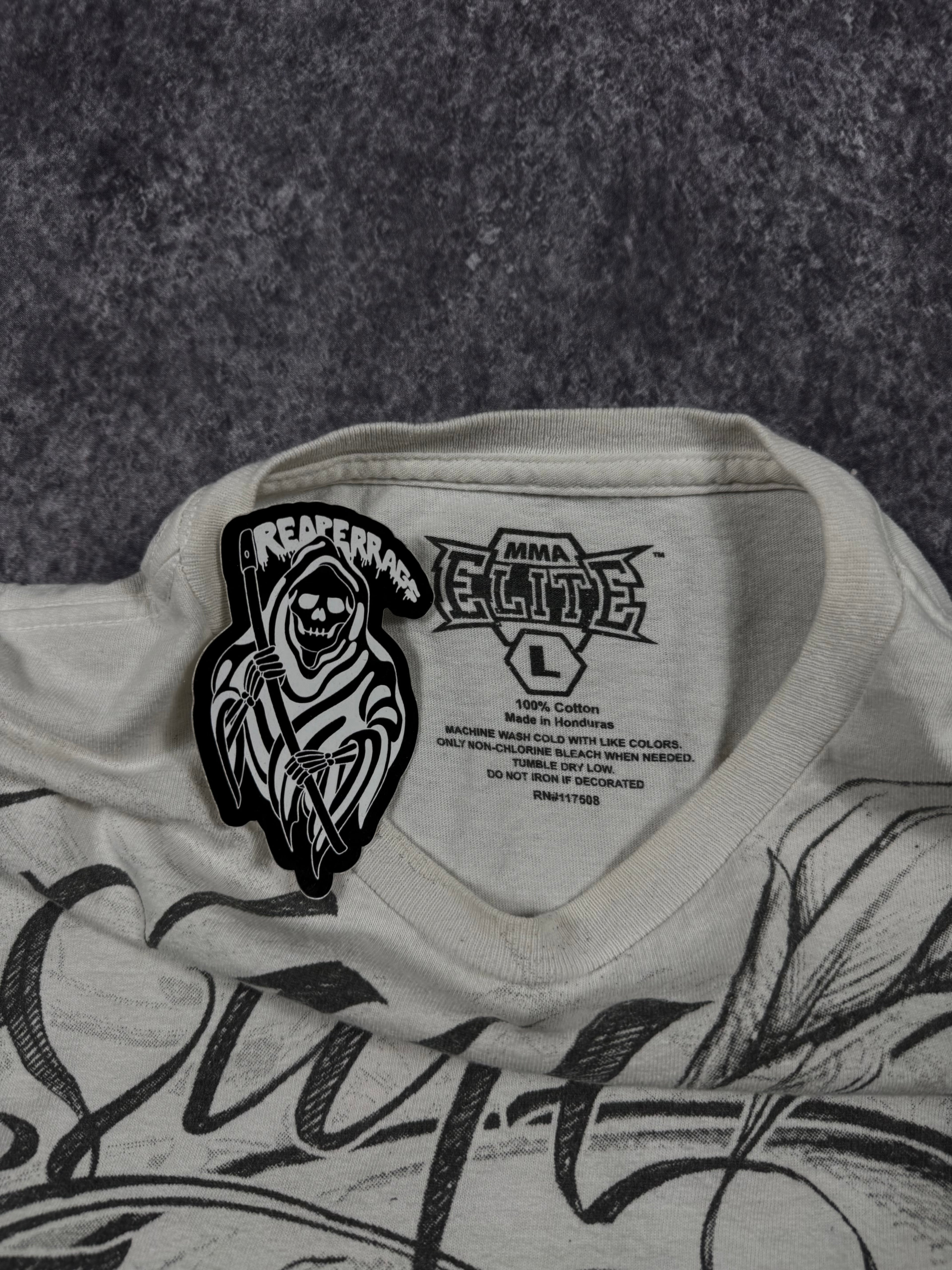 (rare) 2000s mma elite shirt (L)