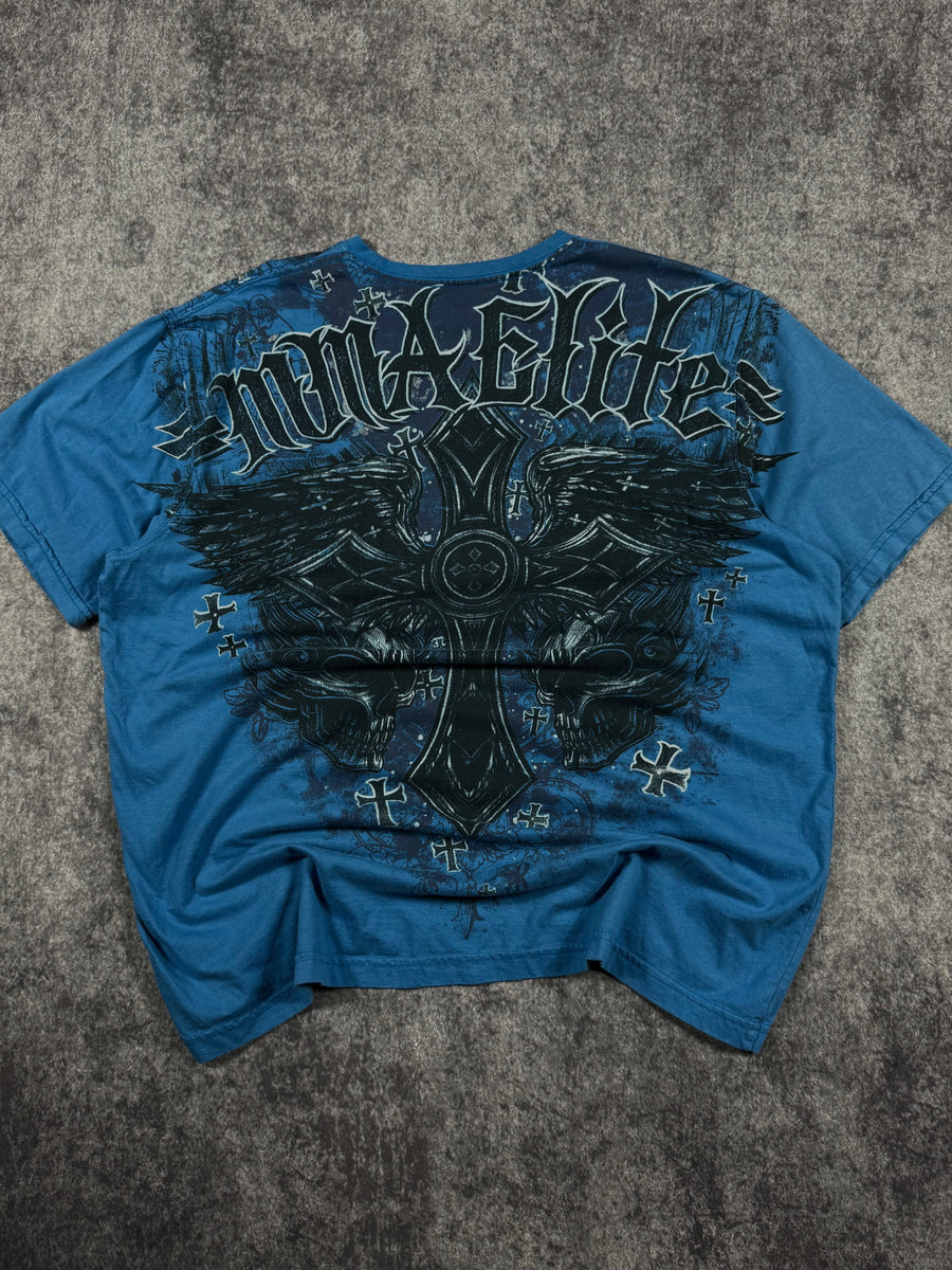 (rare) 2000s mma elite shirt (XL)