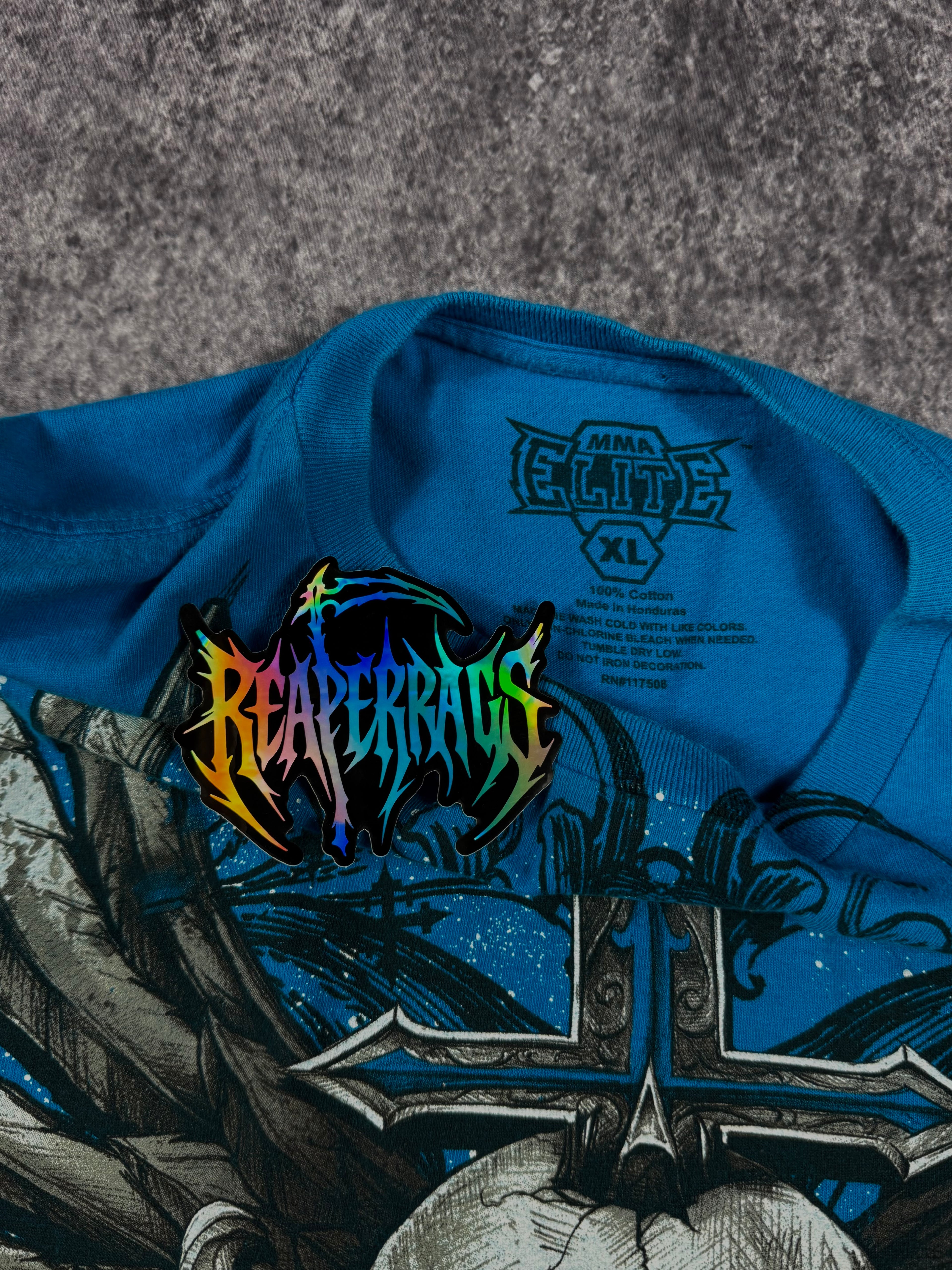 (rare) 2000s mma elite shirt (XL)