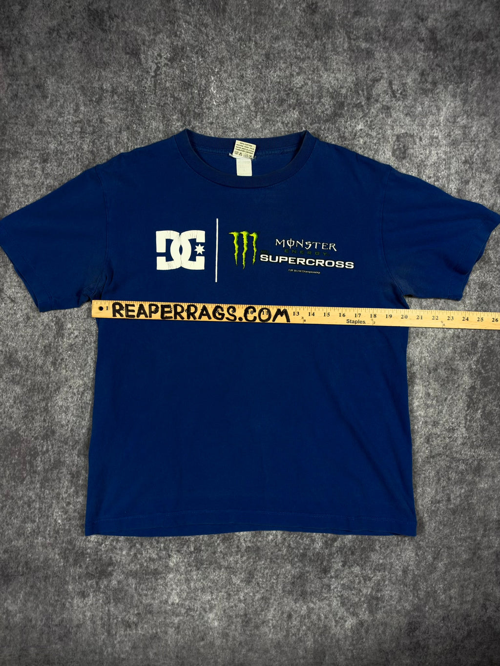 2000s MONSTER ENERGY x DC SHOES SHIRT (M)