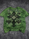 (rare) 2000s archaic x affliction shirt (XXXL)