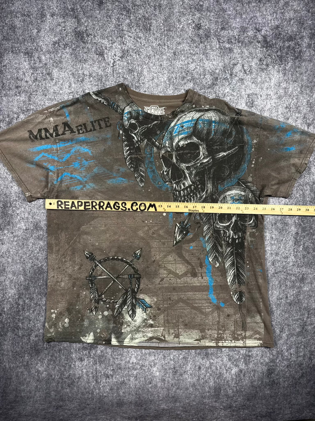 (RARE) 2000S MMA ELITE SHIRT (XXL)