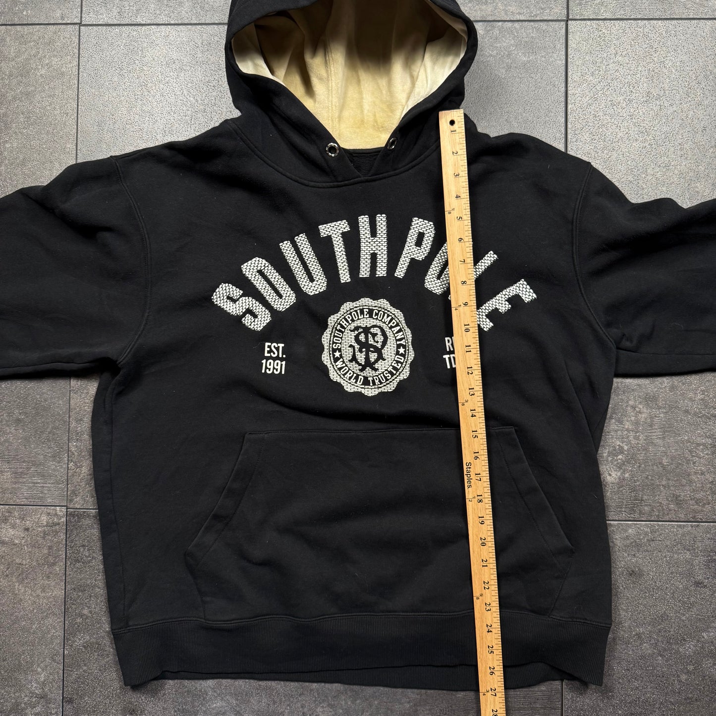 Y2K Southpole Pullover Hoodie (L)