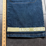 (RARE) DEADSTOCK 2000S MARITHÉ + FRANÇOIS GIRBAUD STRAP JEANS (40x32)