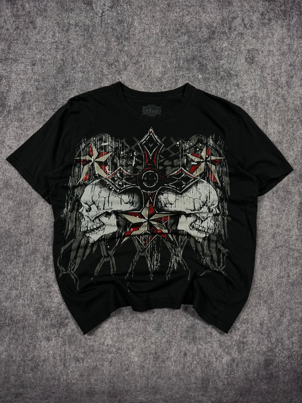 (rare) 2000s mma elite shirt (M)