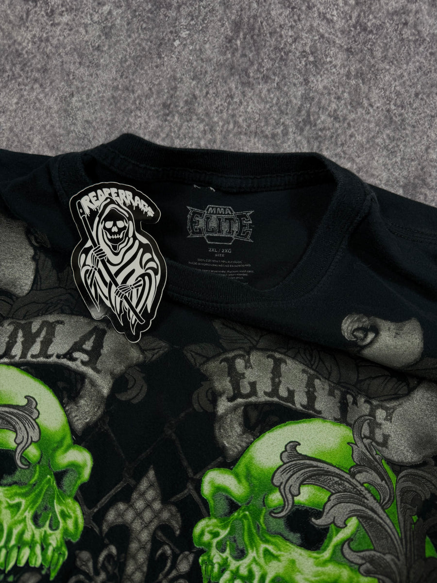 (rare) 2000s mma elite shirt (XXL)