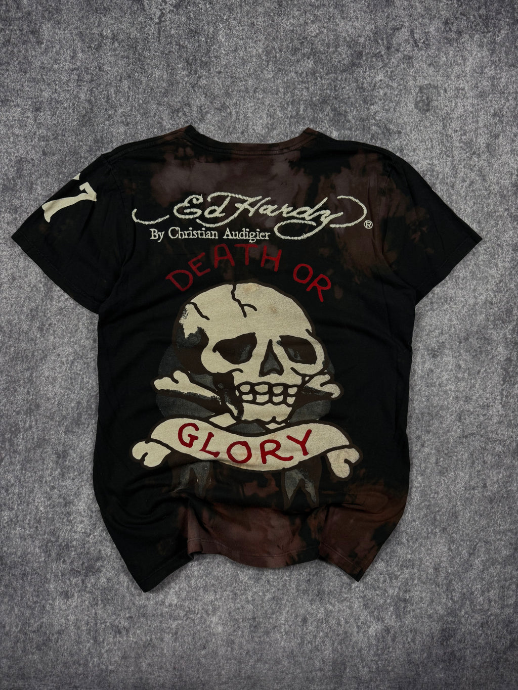 (rare) 2000s ed hardy studded shirt (S)