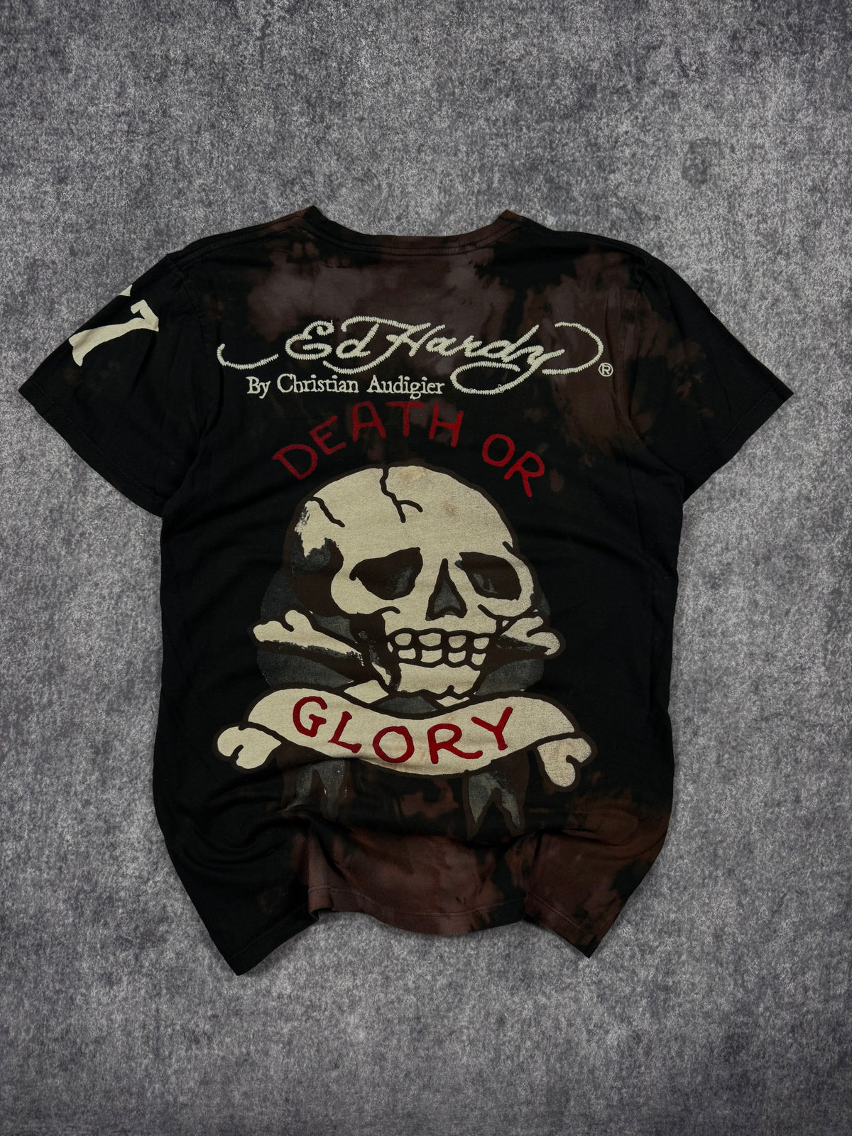 (rare) 2000s ed hardy studded shirt (S)