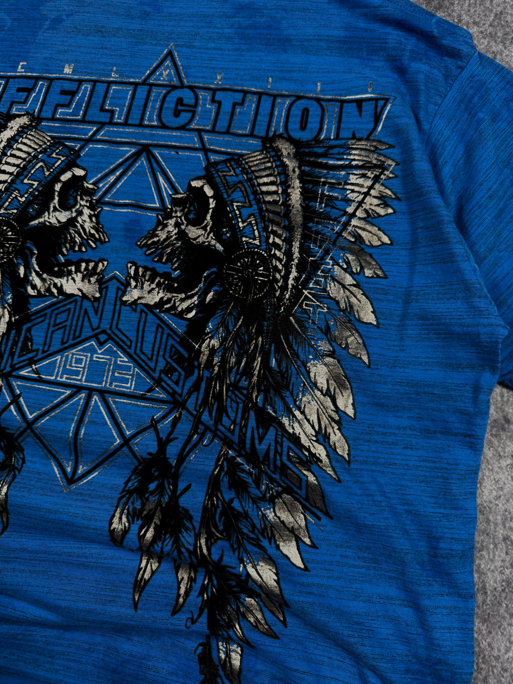 2000s affliction chrome shirt (L)