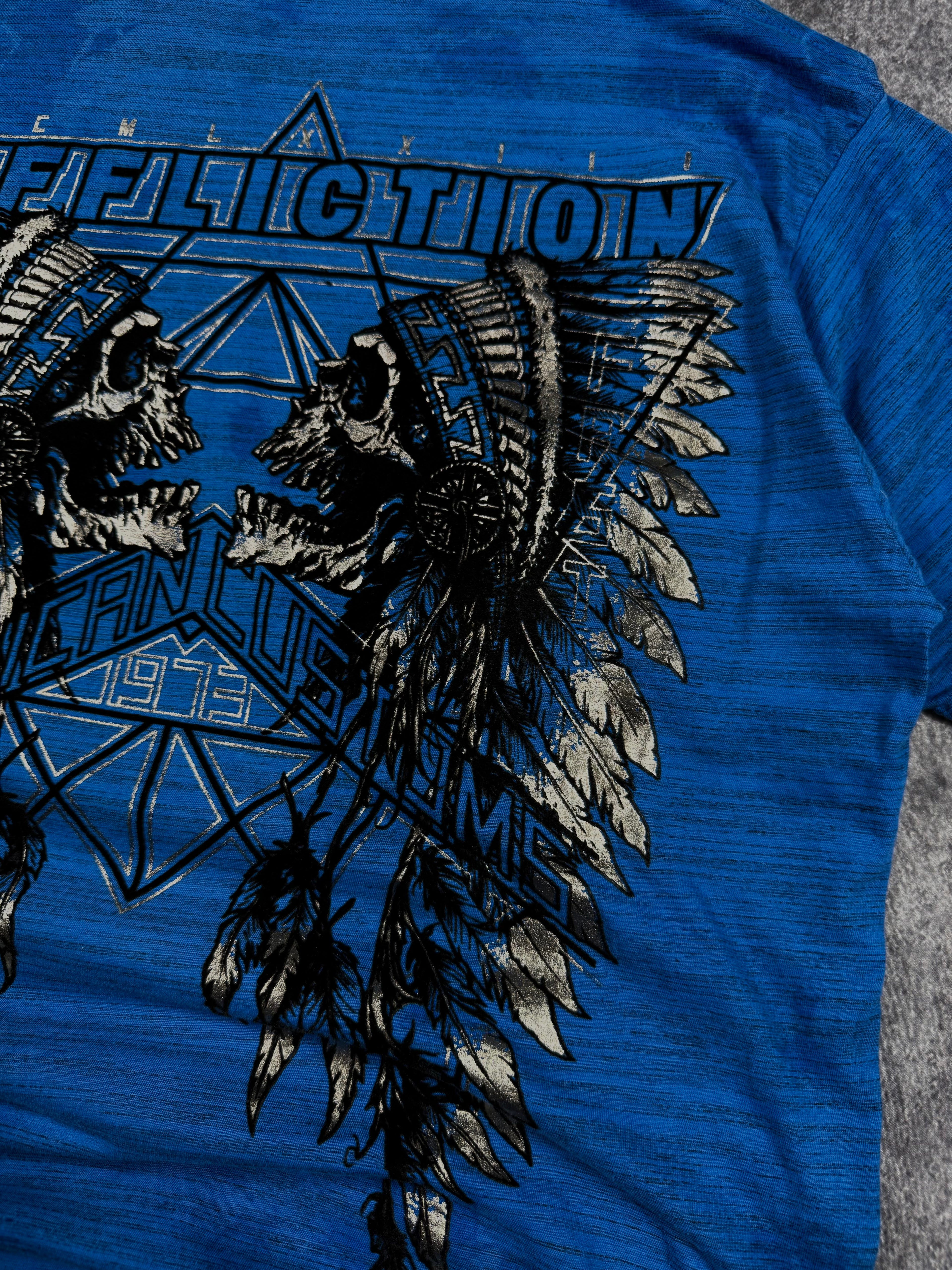 2000s affliction chrome shirt (L)