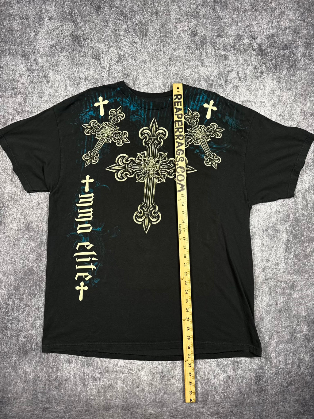 (RARE) 2000S MMA ELITE SHIRT (XL)