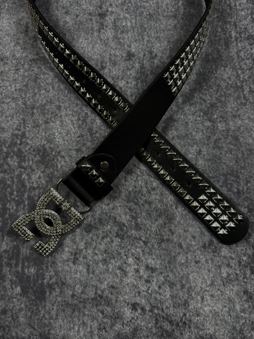Rhinestone DC Studded Belt (belt included)