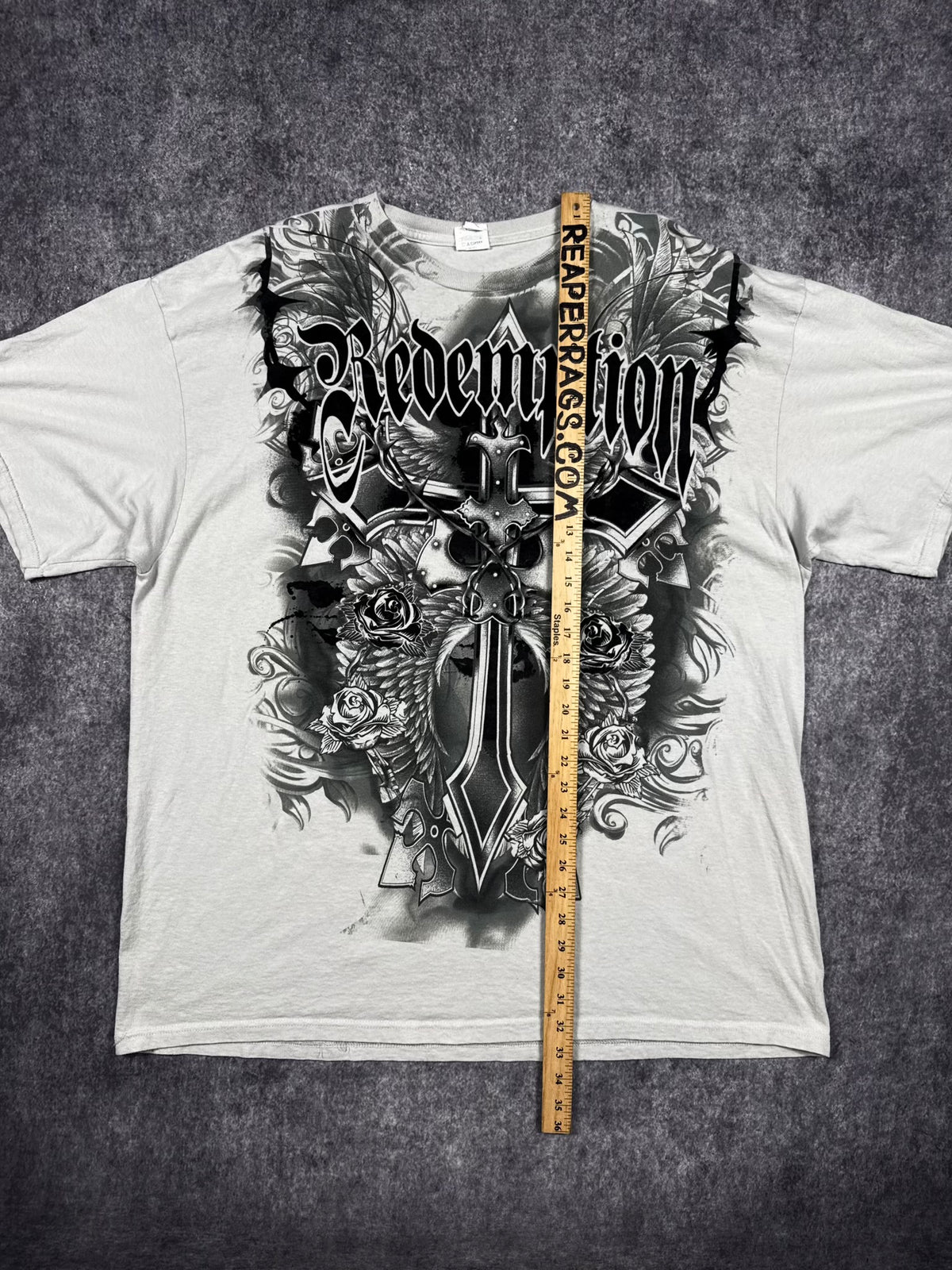 (RARE) 2000S REDEMPTION SHIRT (XXL)