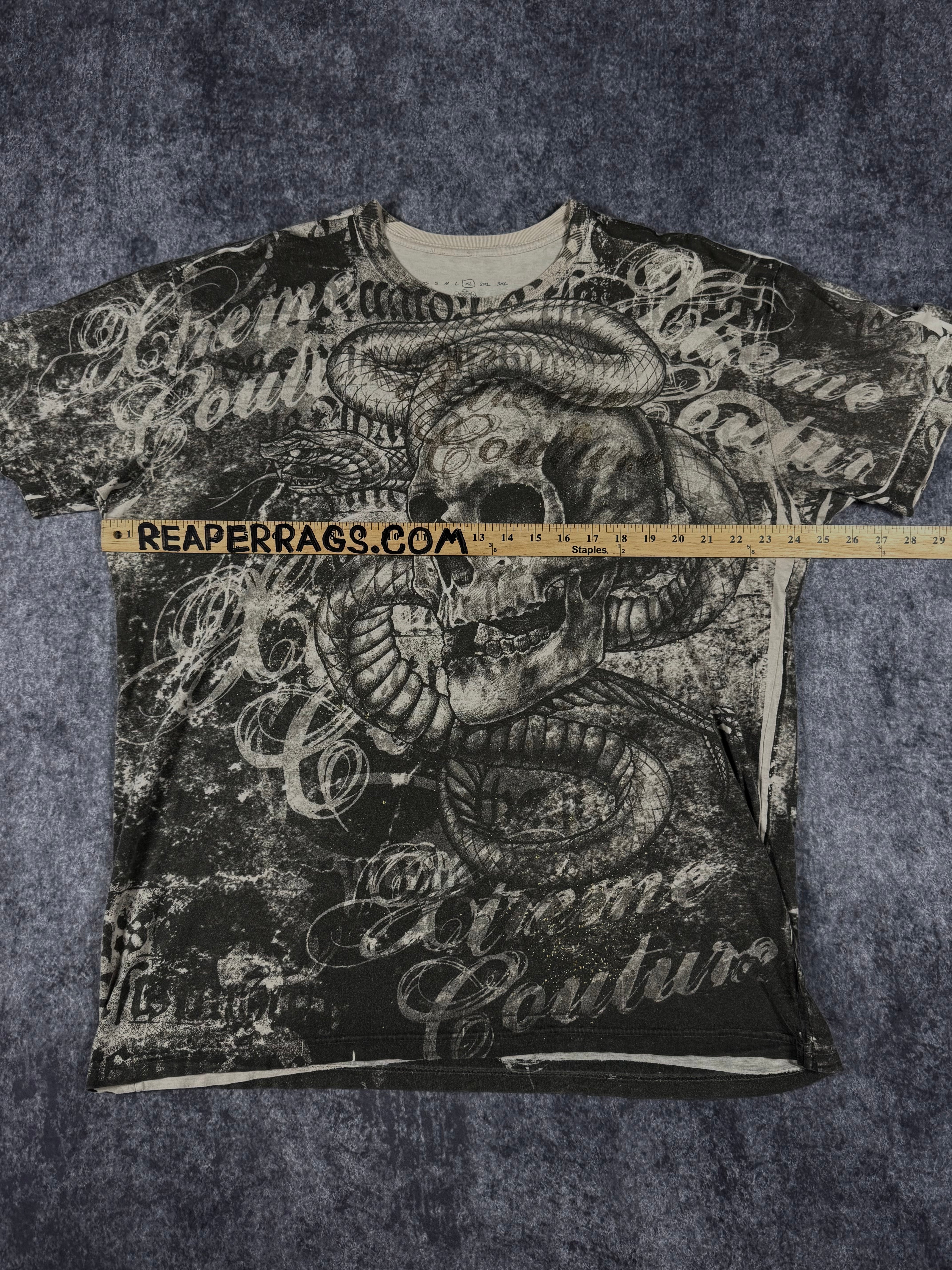 (rare) 2000s xtreme couture shirt (XL)