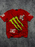 (rare) 2000s monster energy x dc shoes x ken block shirt (S)