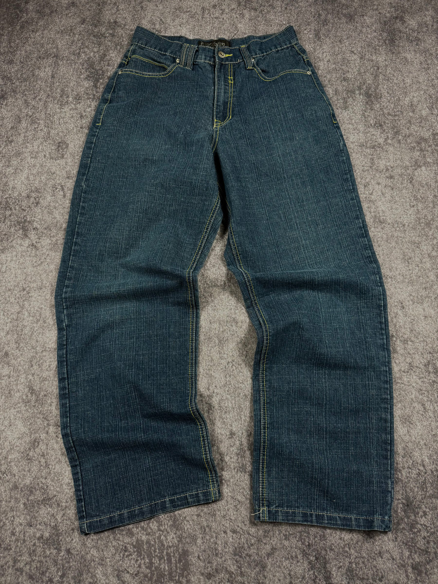 (rare) 2000s southpole exclusive black tab jeans (30x30)