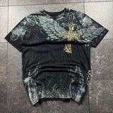 2000s Winged Cross Shirt (L)