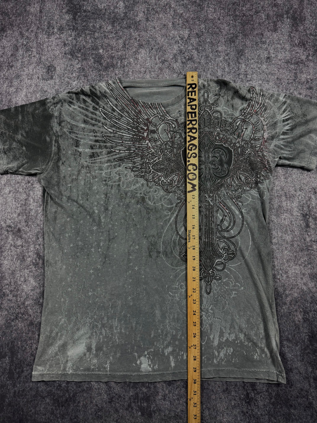 (rare) 2000s xzavier chrome shirt (XL)