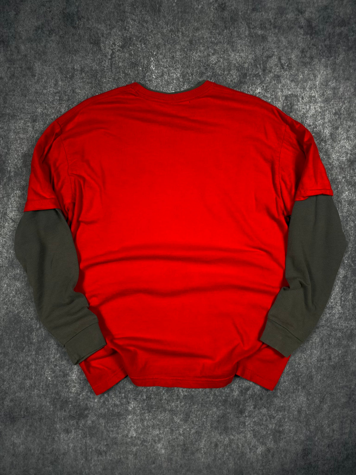 (RARE) 2000s HYBRID LAYERED SHIRT (L)