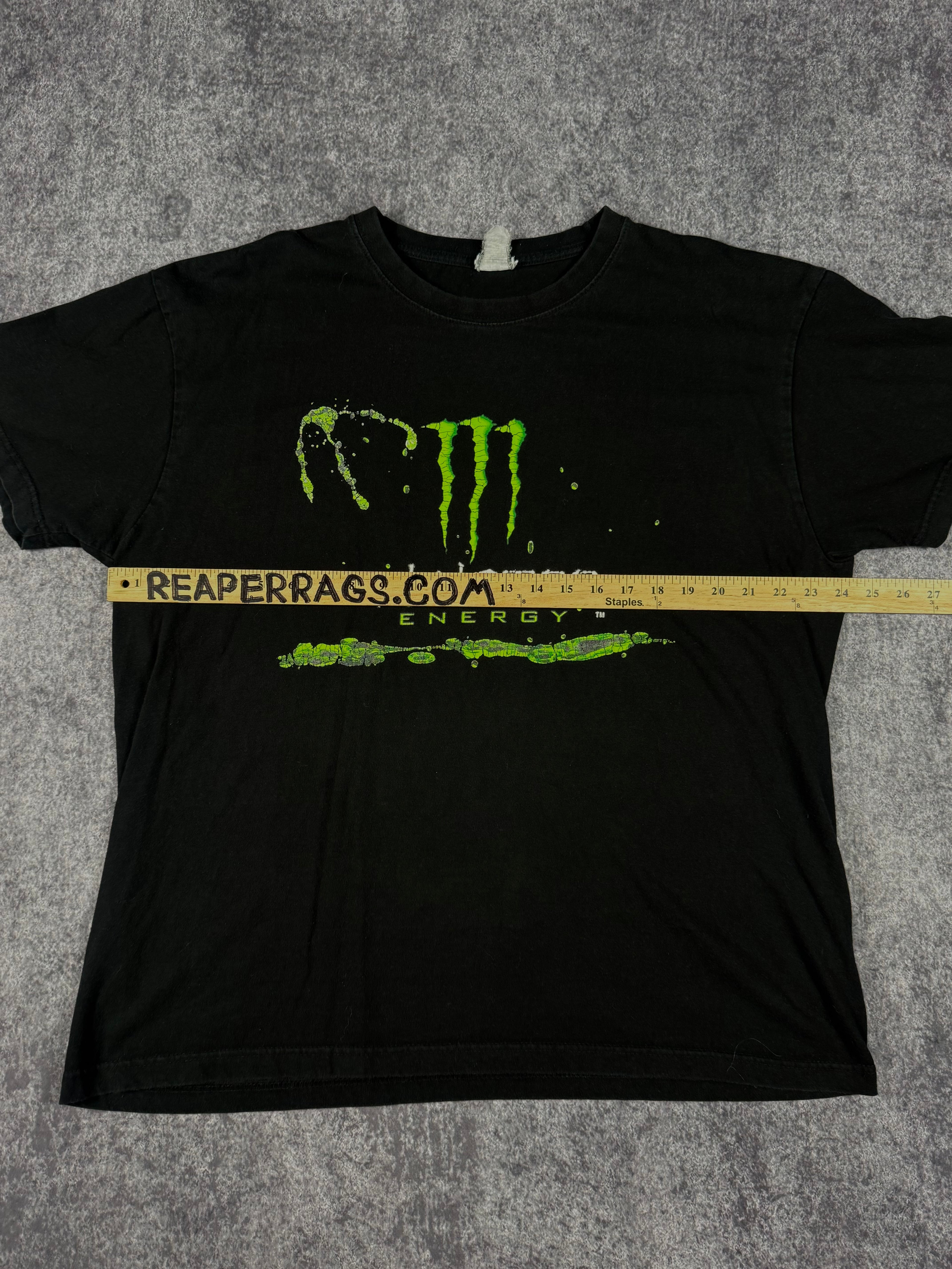 (rare) 2000s monster energy shirt (XL)