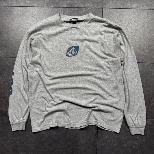 Y2K Surf Volcom Long Sleeve Shirt (M)