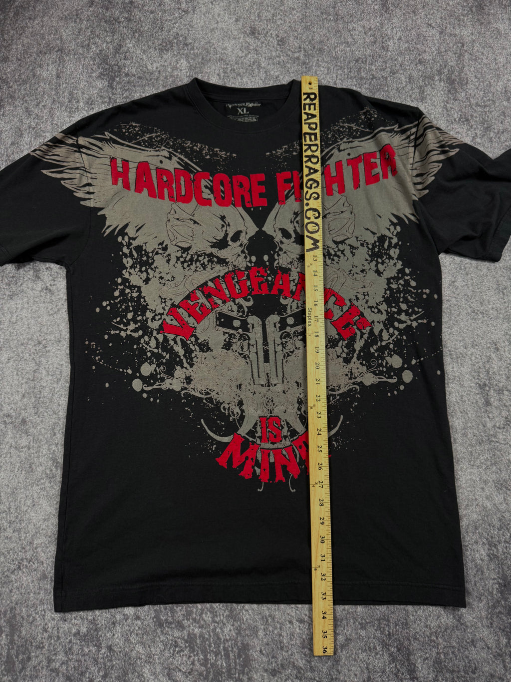2000s hardcore fighter shirt (XL)