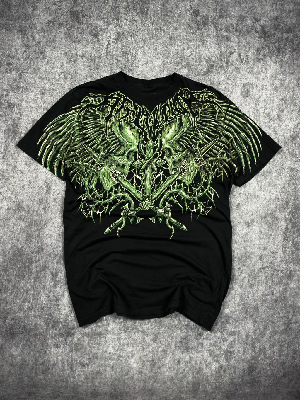 (RARE) 2000S AFFLICTION SHIRT (M)