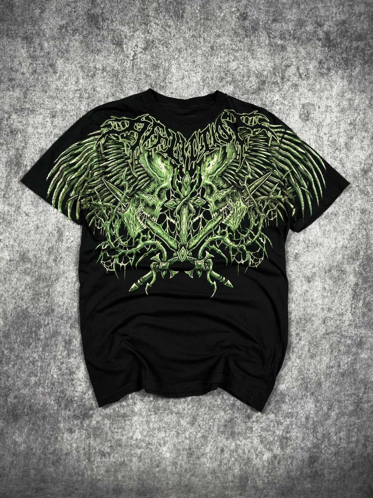 (RARE) 2000S AFFLICTION SHIRT (M)