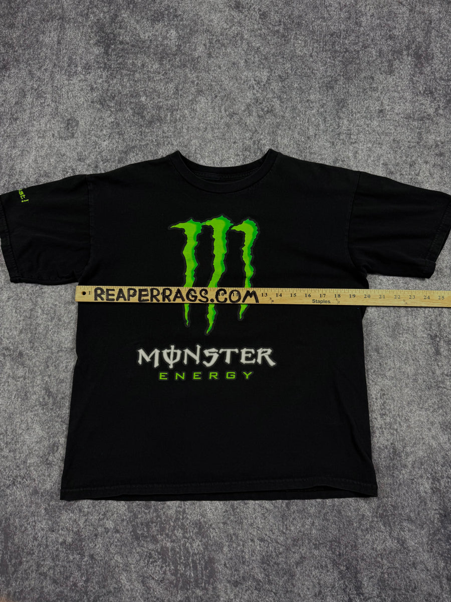 (rare) 2000s monster energy shirt (M)