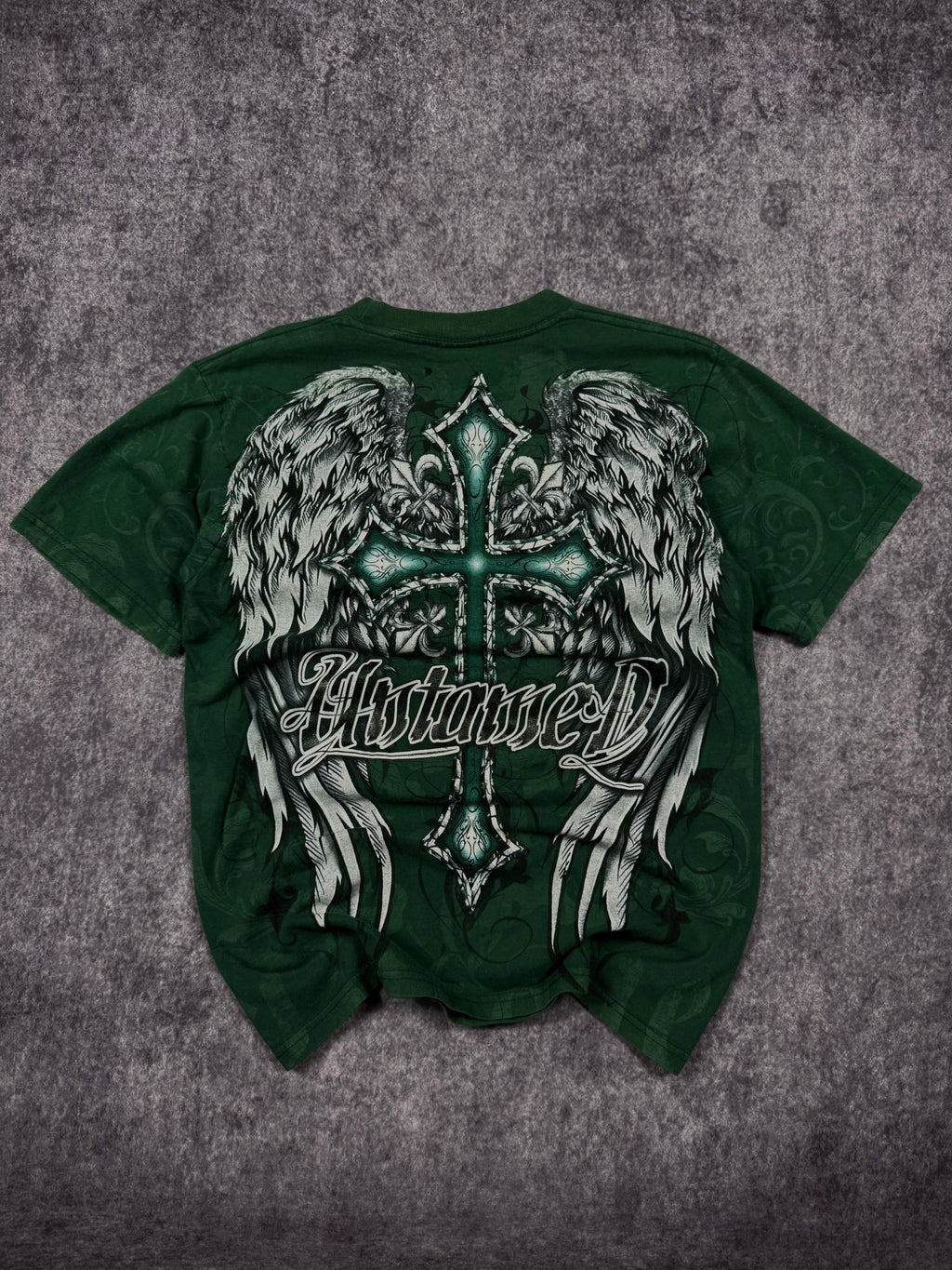 (rare) 2000s untamed chrome shirt (S)