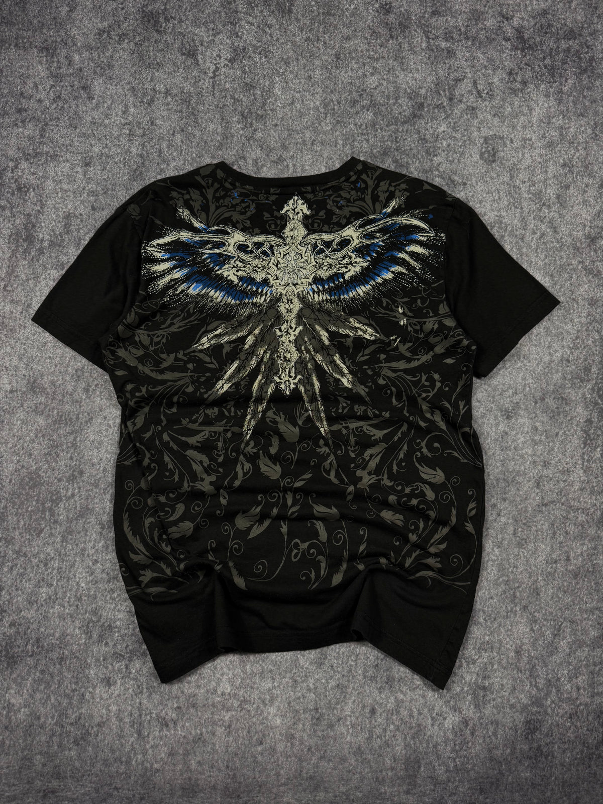 (rare) 2000s rxo raw chrome shirt (M)