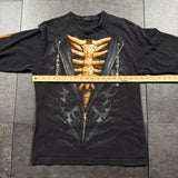 2000s Spiral Long Sleeve Shirt (M)