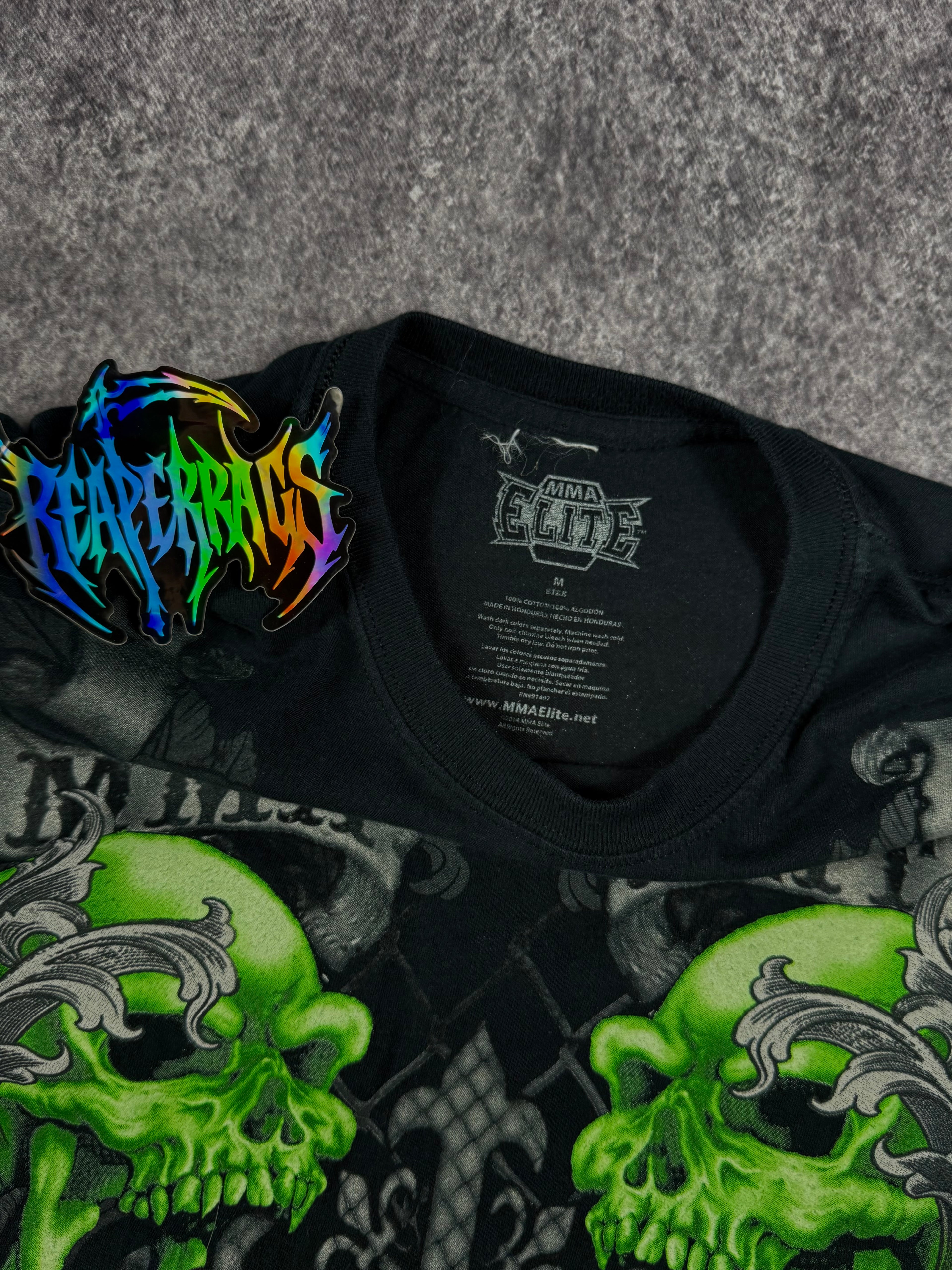 (rare) 2000s mma elite shirt (S)