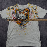 2000s silver star shirt (M)