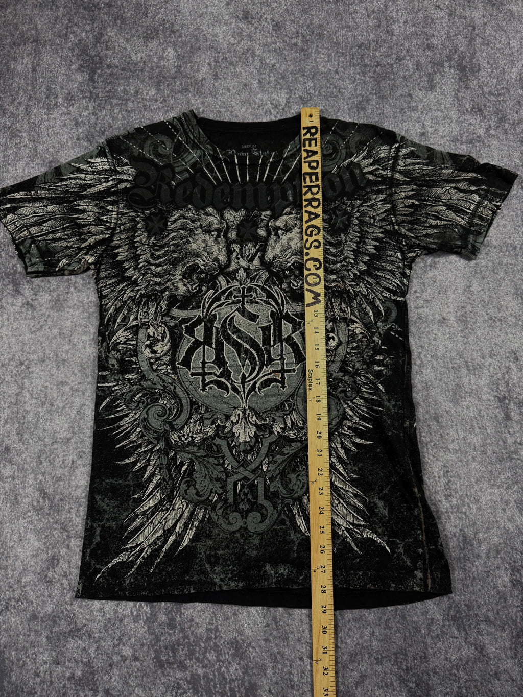 (rare) 2000s raw state shirt (S)