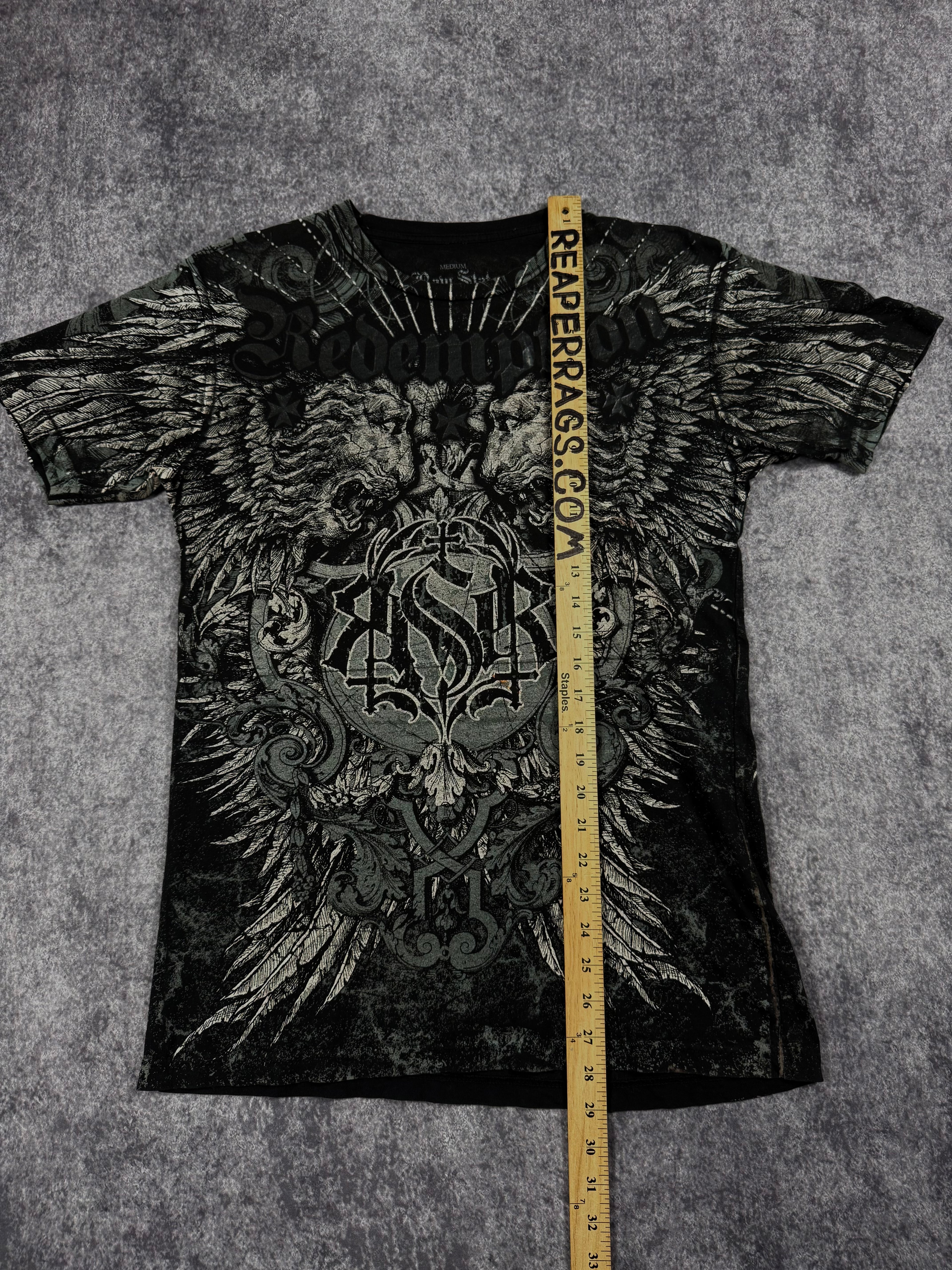 (rare) 2000s raw state shirt (S)