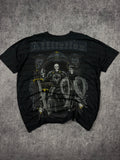 (rare) 2000s affliction studded shirt (XXL)