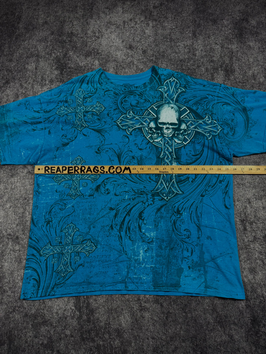 (rare) 2000s mma elite shirt (XXL)