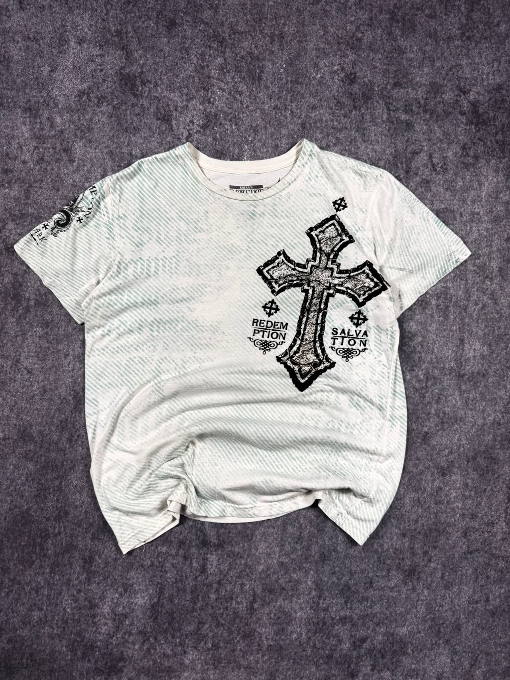 (RARE) 2000S RAW STATE SHIRT (S)