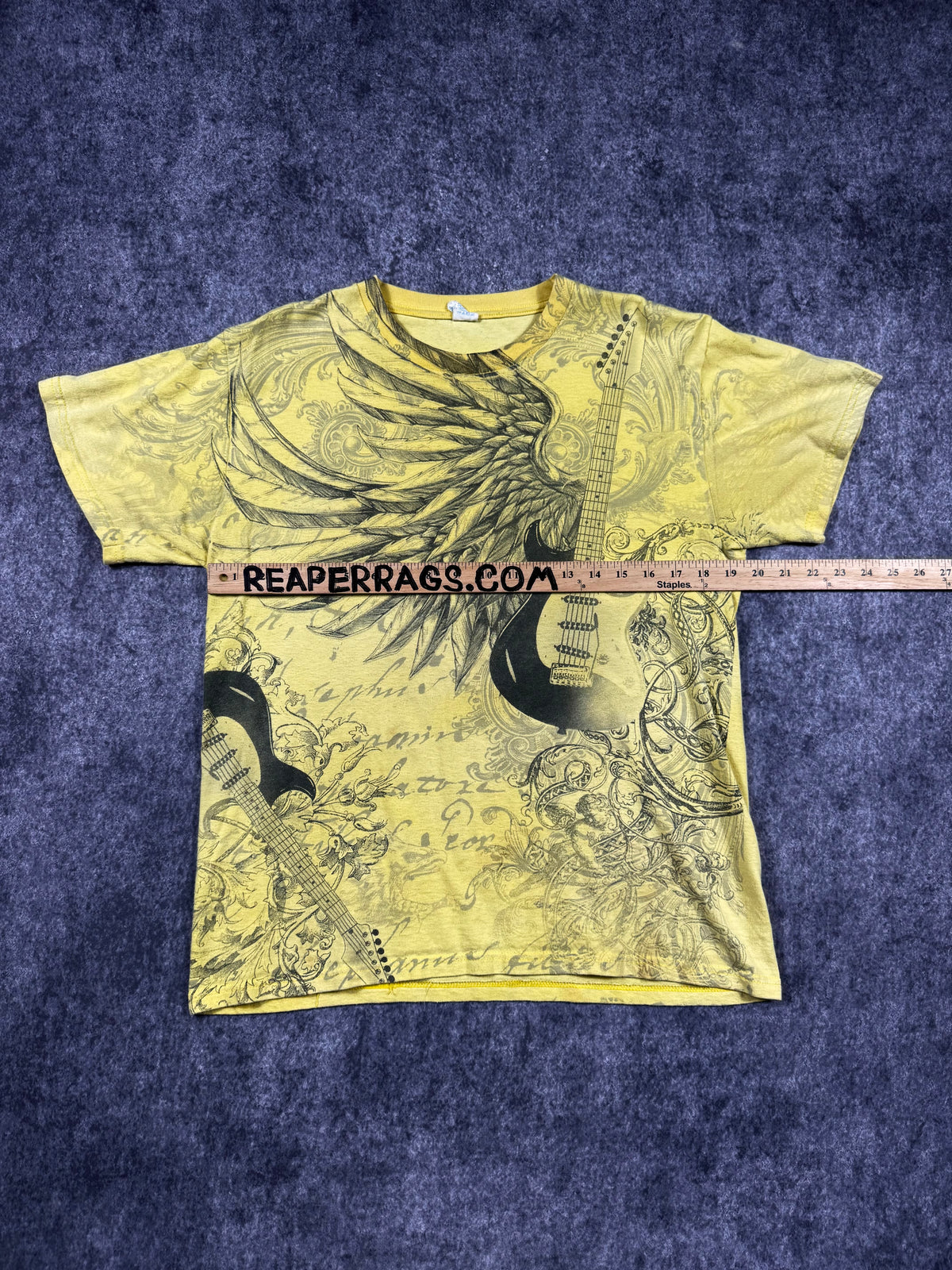 2000S WINGED GUITAR SHIRT (M)
