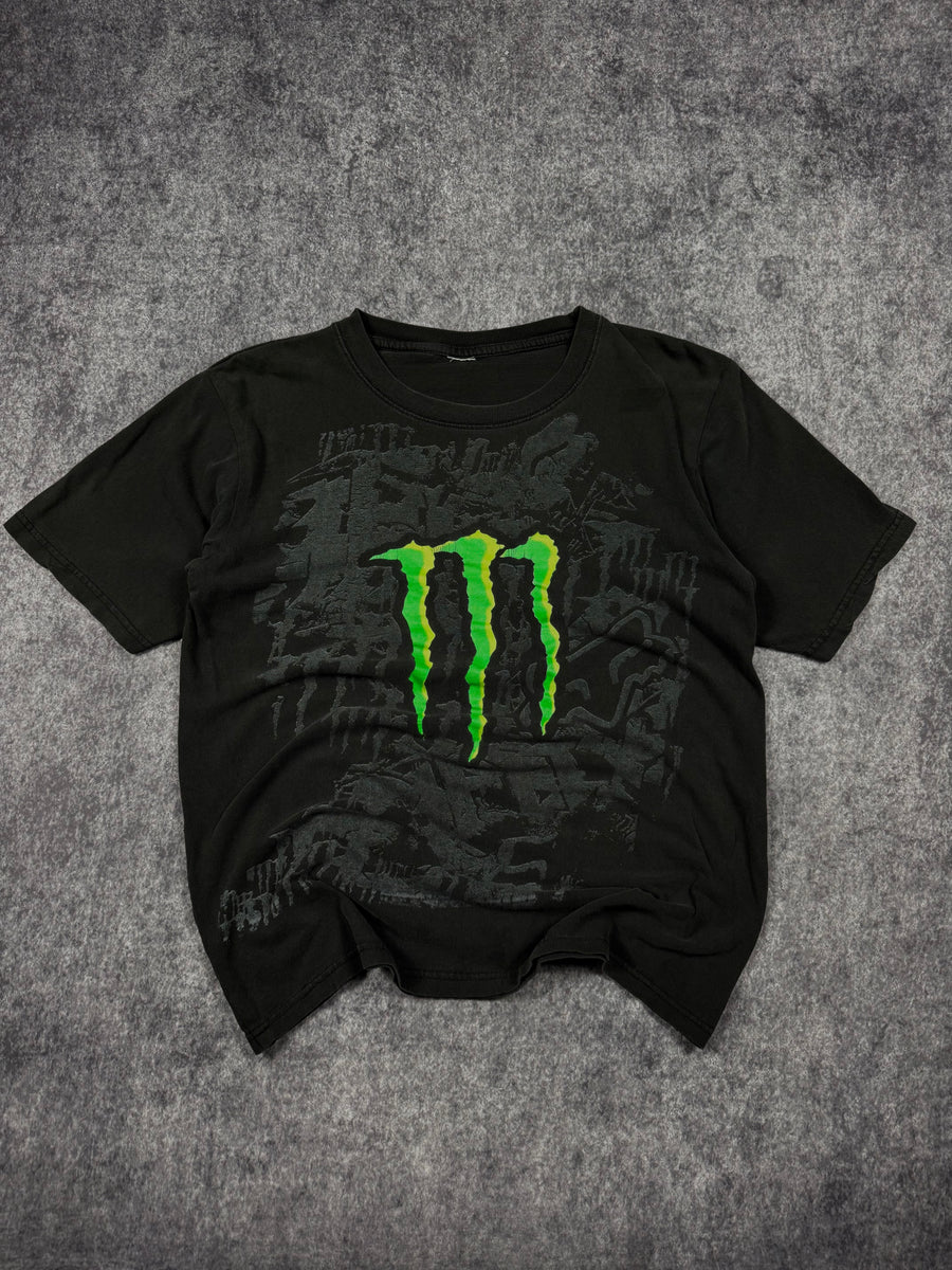 (rare) 2000s monster energy shirt (M)