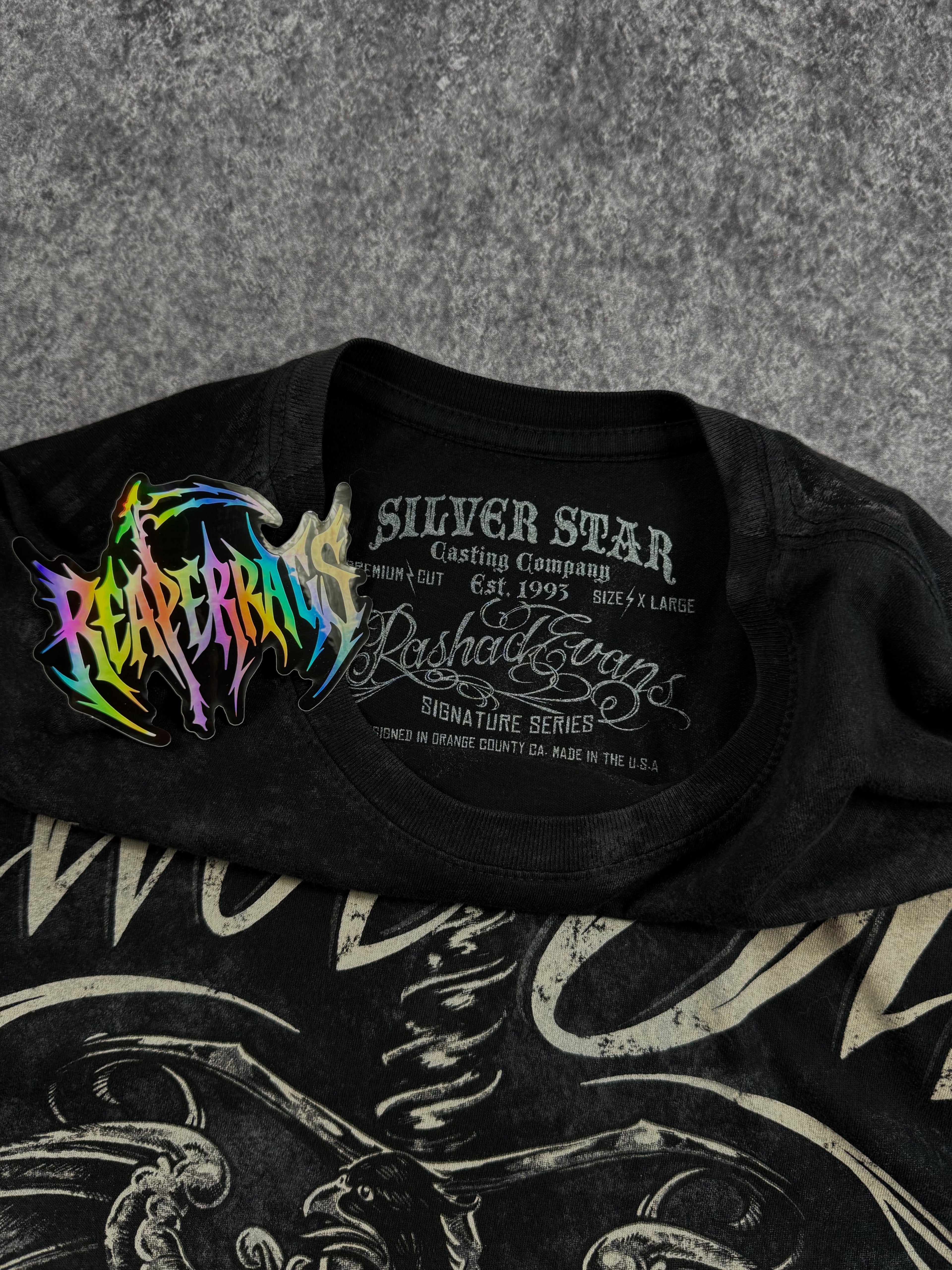 2000s silver star shirt (XL)