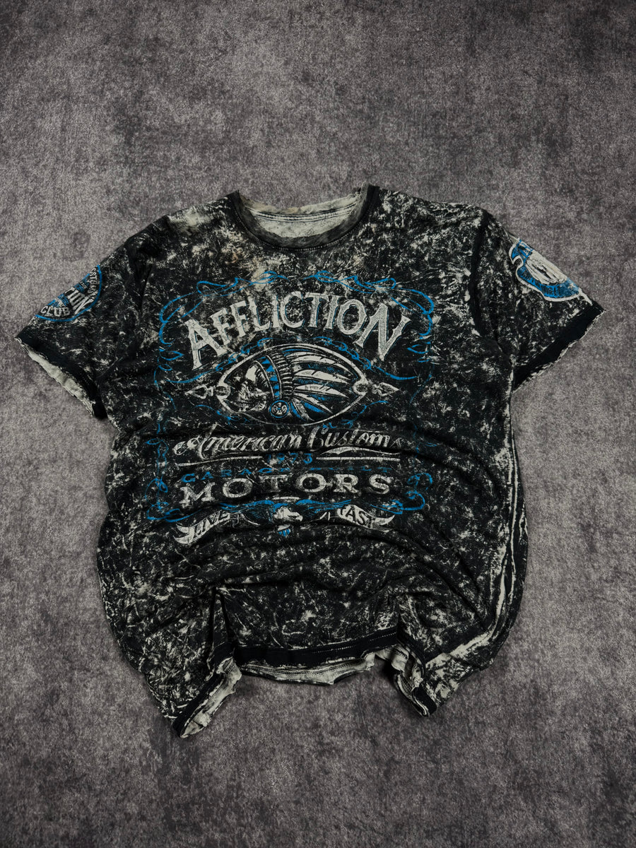 2000s affliction shirt (M)